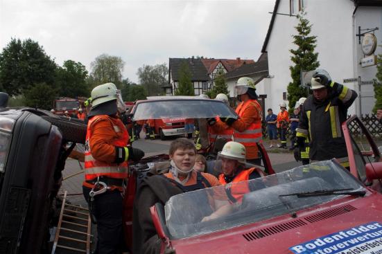 Übung am 5. Juli: Busunfall