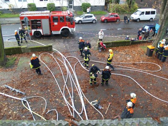 Abschlussübung in Herne