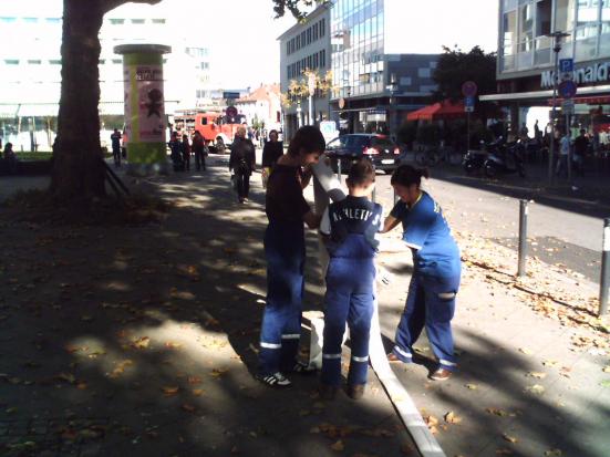 Jugendfeuerwehr: Stadtrallye in Kassel