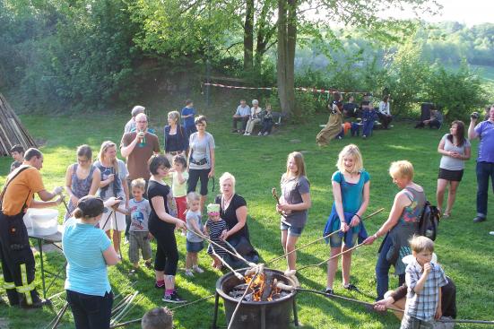 Frisch vom Lagerfeuer