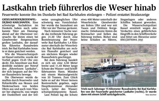 Zeitungsbericht HNA v. 27.02.2014