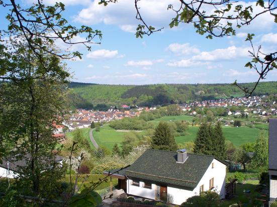 Blick auf Helmarshausen